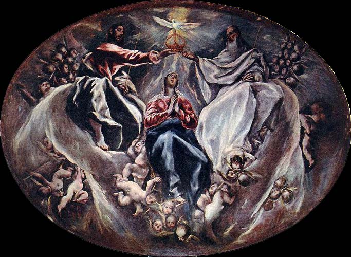 El Greco The Coronation of the Virgin